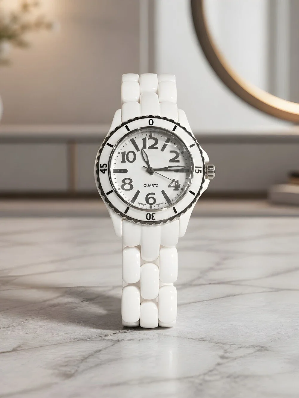 Avon Sporty Ladies Link Watch, a casual, dive-style costume watch distributed